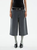 【036】Cropped Straight Pants