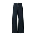 【045】 Dark blue Straight Jeans